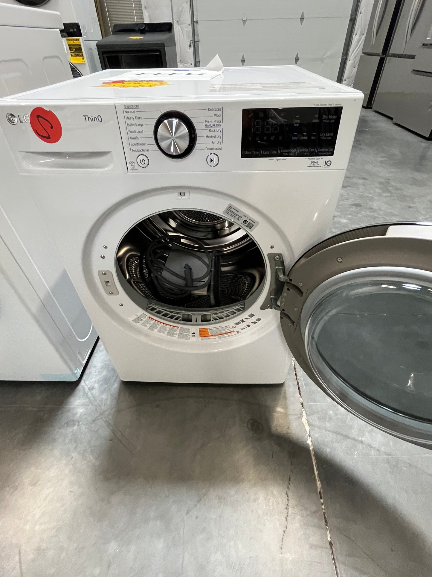 4.2 cu. ft. Smart wi-fi Enabled Compact Front Load Dryer with Dual Inverter HeatPump™ Technology