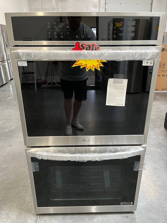 9.4 cu. ft. Smart Double Wall Oven with Convection and Air Fry